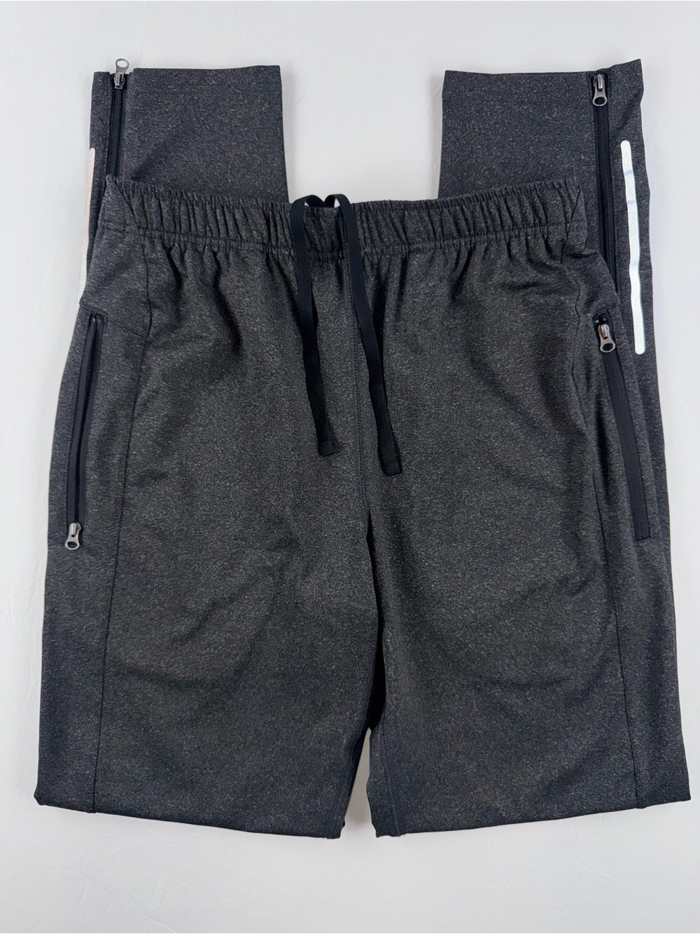 Jockey Women's Charcoal Gray Straight Leg Pants with Reflective Trim